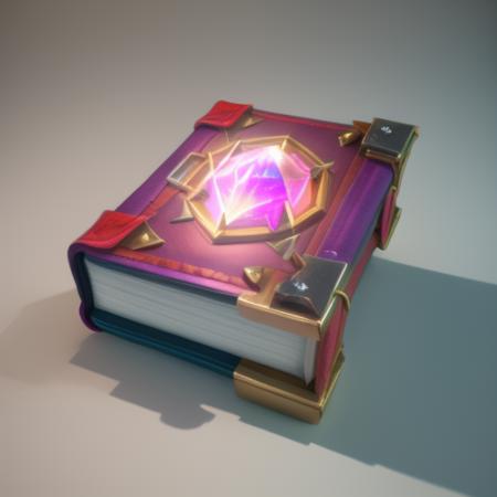 00164-3586184226-A book of spells in a red cover, studded with topaz,gameicon,masterpiece,best quality,ultra-detailed,masterpieces, HD_Transparen.png